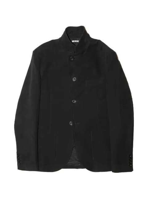 3Man buttoned jacket Black 113018