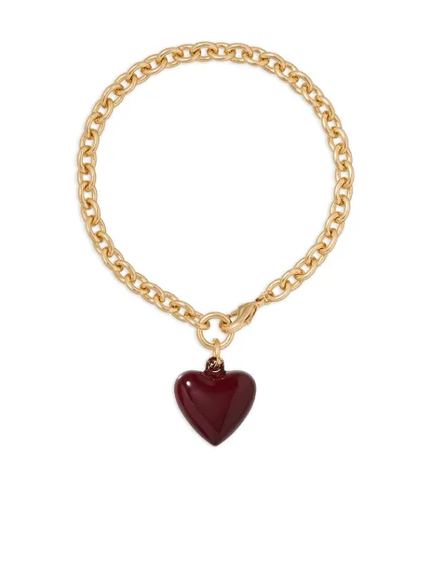 Roxanne Assoulin The Mini Puffy heart-charm bracelet Gold RXSU25B141O