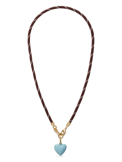 Roxanne Assoulin The Happy cord charm necklace Brown RXH25N130A