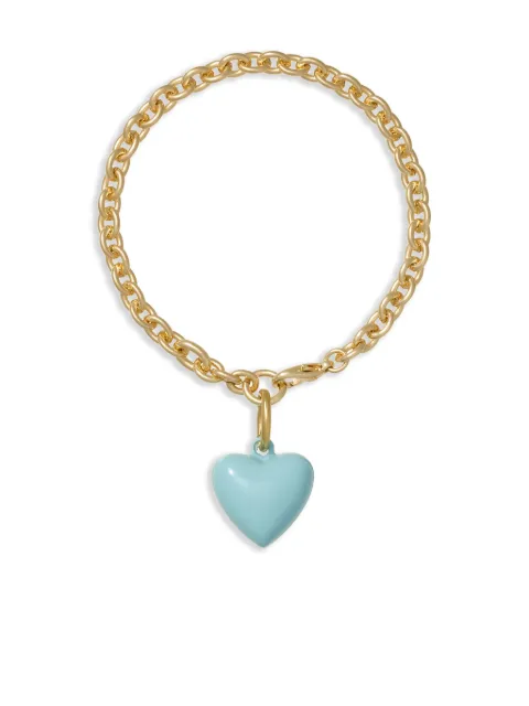 Roxanne Assoulin The Mini Puffy heart-charm bracelet Gold RXSU25B141K