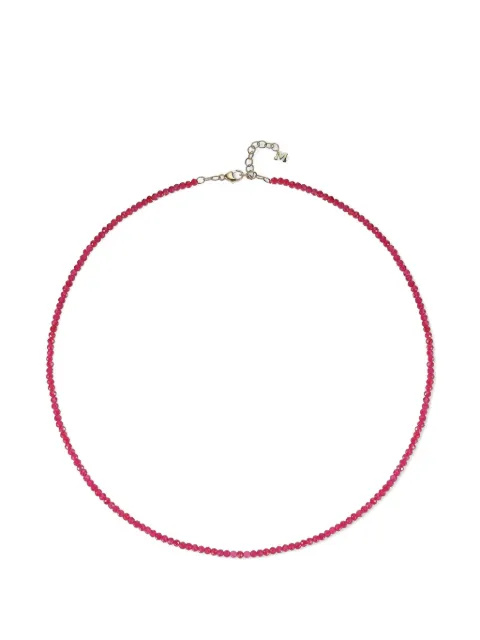 Mateo ruby beaded necklace Red 14KTRUBYBEADEDNECKLACE