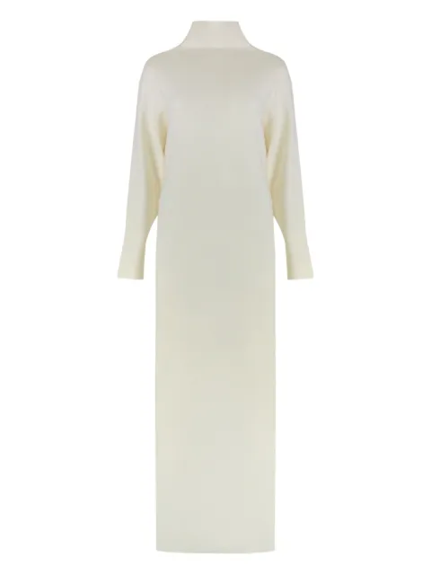 P.A.R.O.S.H. long sleeve dress White D550910LOOK25