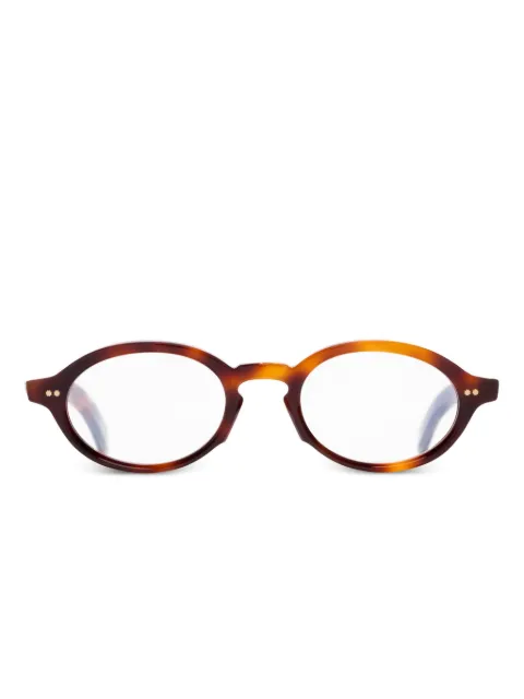 Cutler & Gross GR13 oval-shape frame Brown CGOPGR13