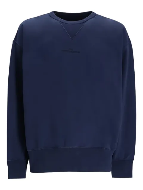 Maison Margiela logo-detail sweatshirt Blue S67GU0037M25027