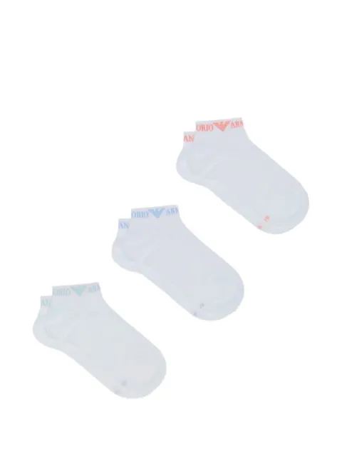Emporio Armani logo socks set White EM000550AF20083