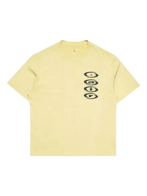 Jordan x Travis Scott Air Jordan "Celery" T-shirt Yellow DZ5514308