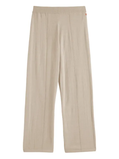 Chinti & Parker wide-leg track pants Neutrals KPS2326SOFTOAT