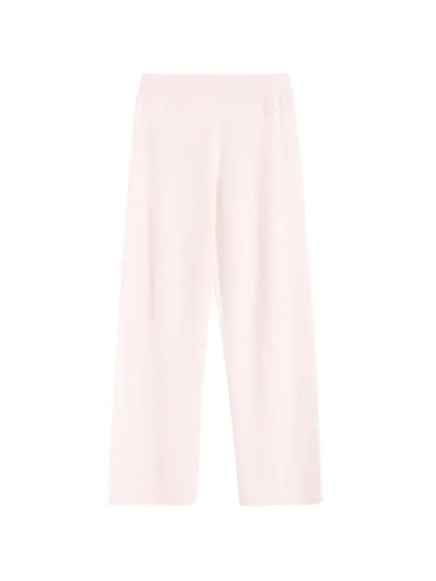 Chinti & Parker wide-leg track pants Pink KPS2326MELANGEPINK
