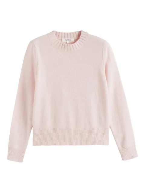 Chinti & Parker crew-neck sweater Pink KPS2324MELANGEPINK