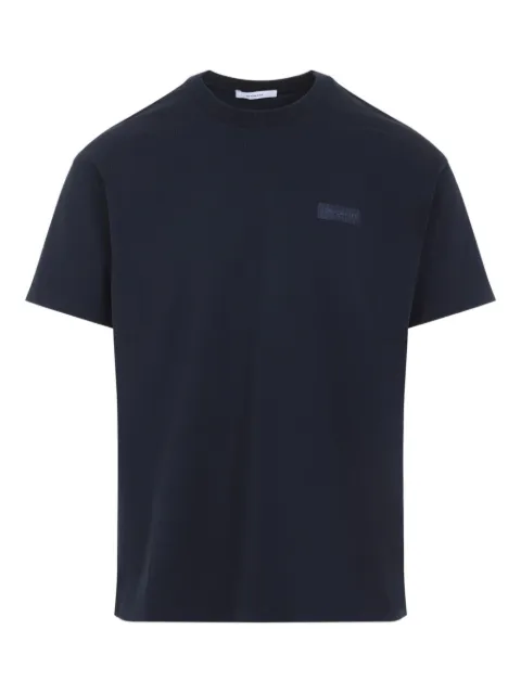 Givenchy logo-patch T-shirt Blue BM71NK3YSJ