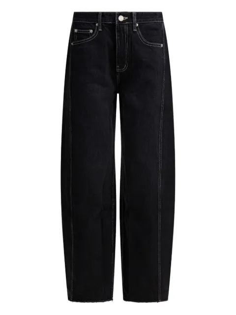 R2W contrast-stitching jeans Black RRDNEA10442NBLACK