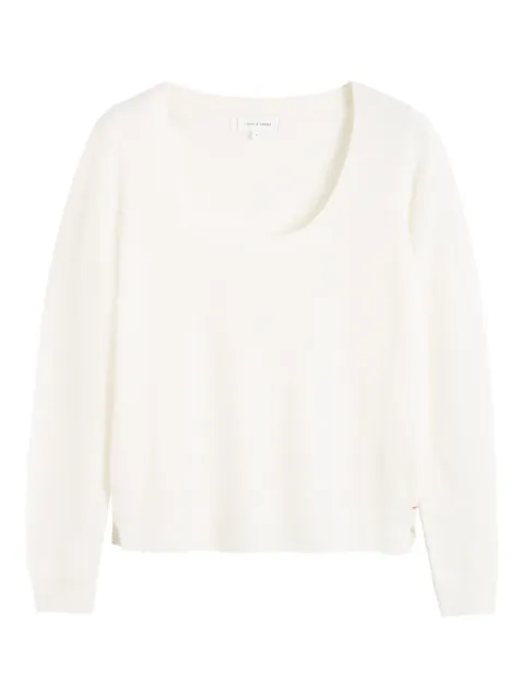 Chinti & Parker scoop-neck sweater Neutrals KSS2552Z