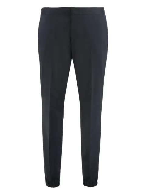 Zegna pressed-crease trousers Blue GLC12ZF061A2
