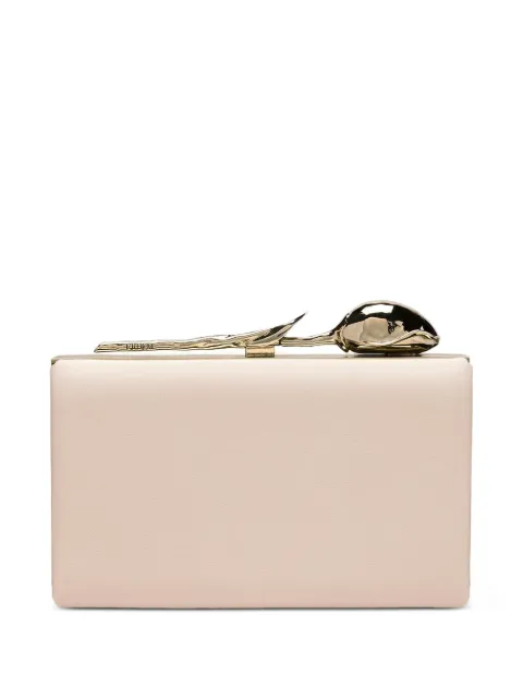 ERDEM Bloom Minaudière clutch bag Neutrals PS26B450859006CHCAMPAGNE