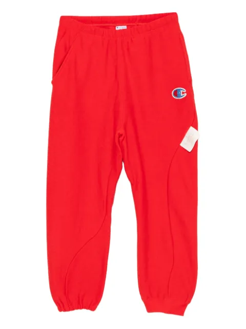 Undercover logo-patched track pants Red UC2E15021CHAMPION
