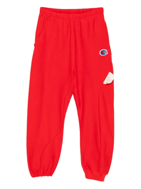 Undercover x Champion logo-embroidered track pants Red UC2E15021CHAMPION