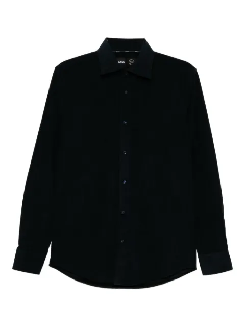 BOSS corduroy shirt Blue 50550679