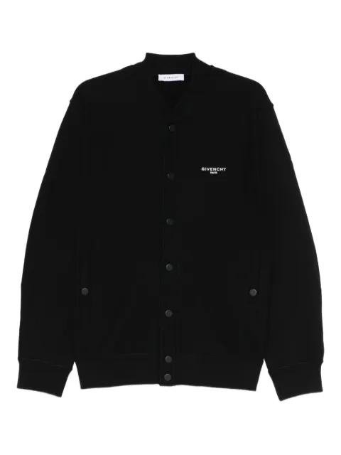 Givenchy buttoned bomber jacket Black BMK00V3YS1001
