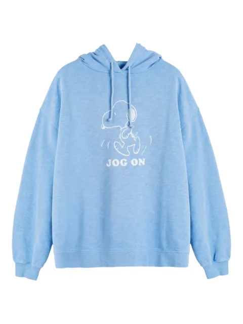Chinti & Parker x Peanuts Snoopy graphic hoodie Blue TSS2603SKYBLUE