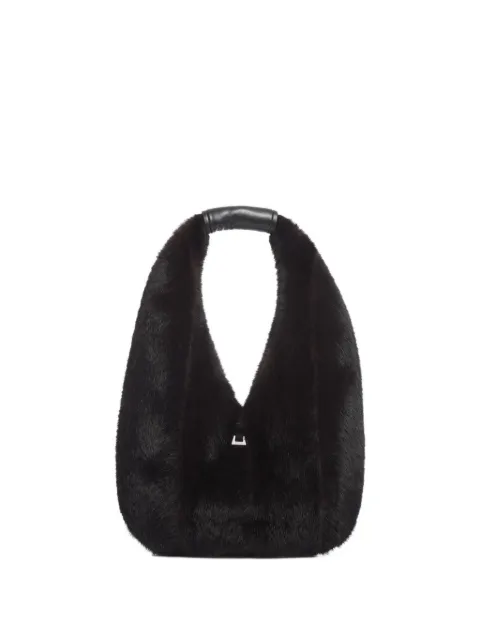 Apparis Colette shoulder bag Brown COLETTESHAVEDMINKBAG