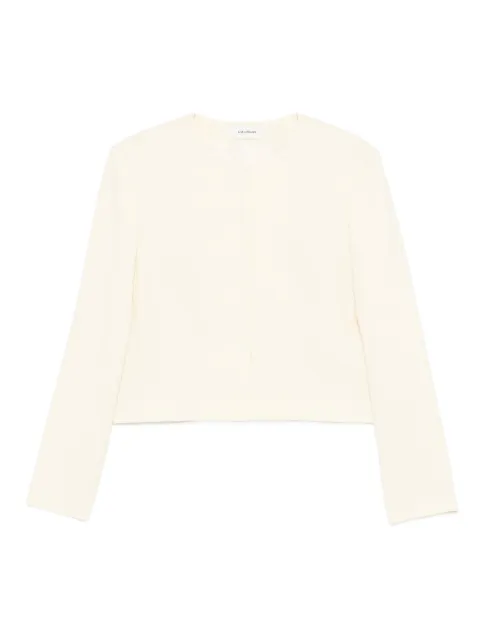 A.M.G. round-neck jacket Neutrals FW26JK12