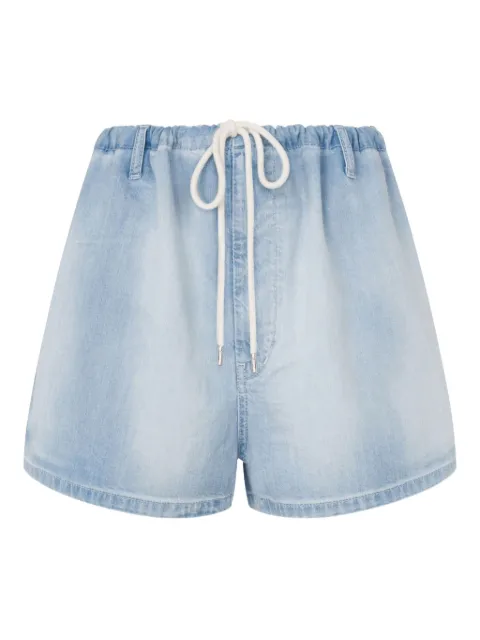 MOSCHINO JEANS drawstring-fastening denim shorts Blue A03343216