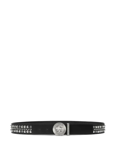 Versace Medusa studded belt Black 10038731A16640