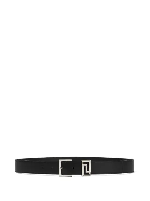 Versace Greca buckle belt Black 1023428DVTP1
