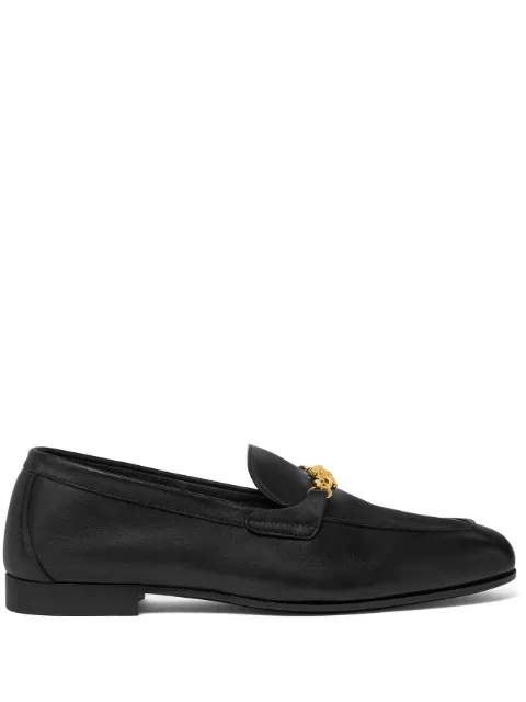 Versace Medusa leather loafers Black 10233481A00138