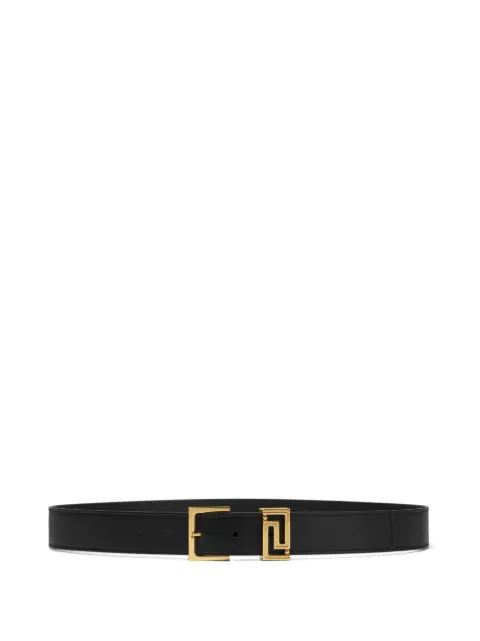 Versace Greca buckle belt Black 1023428DVTP1