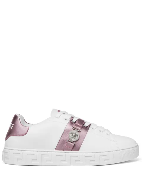 Versace Greca embellished sneakers White 10135681A16974