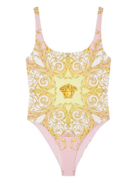 Versace printed one-piece swimsuit Pink 10165921A17194