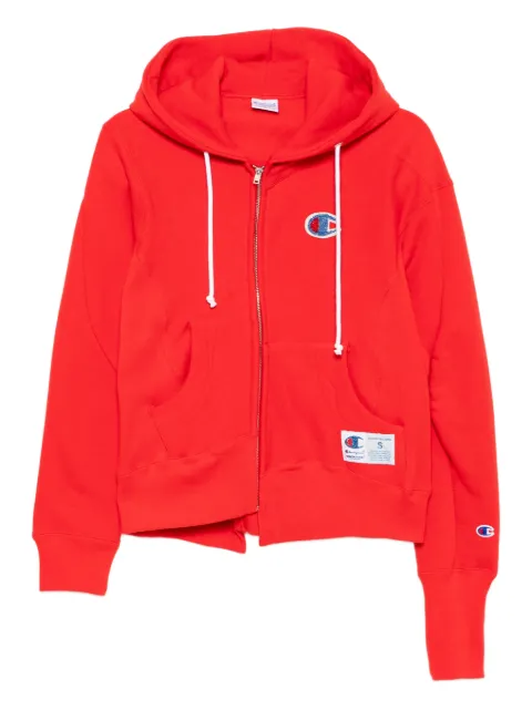 Undercover asymmetric hoodie Red UC2E18021CHAMPION