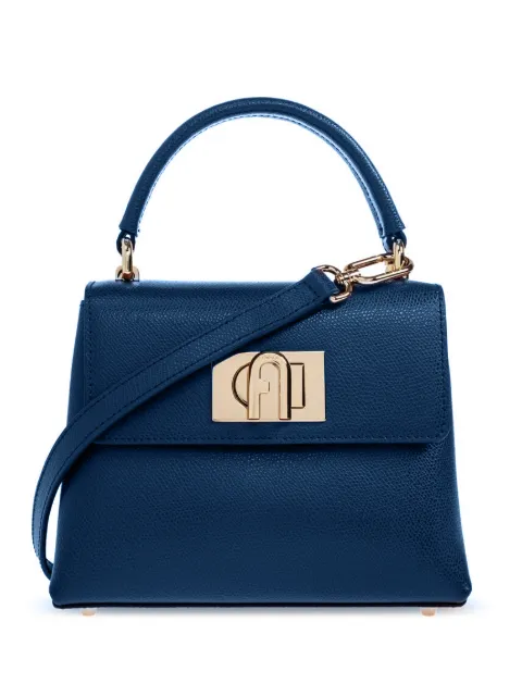 Furla mini 1927 logo-plaque tote bag Red WB00109ARE000