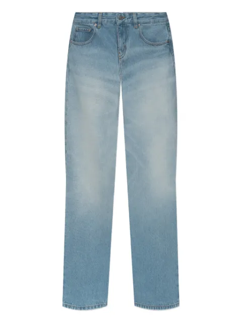 Victoria Beckham button-fastening straight jeans Blue 1126DJE007075A