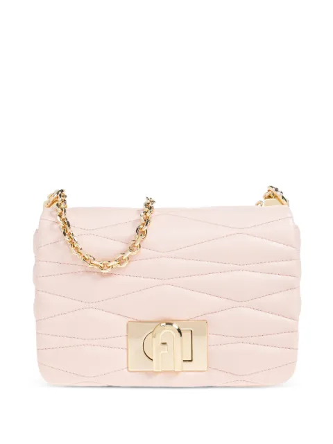 Furla small 1927 quilted cross body bag Pink WB01671BX3221