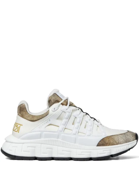 Versace Trigreca lizard-effect sneakers White DSU80941A16630