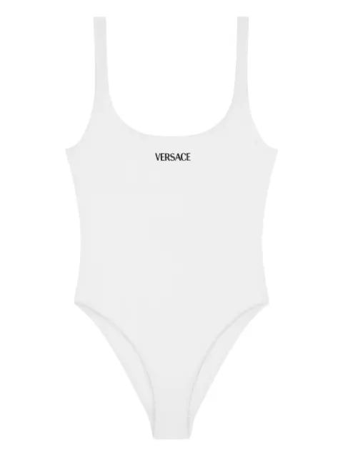 Versace logo swimsuit White 10231621A17152