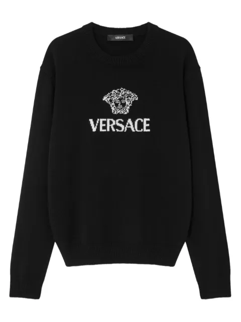 Versace Medusa-motif sweater Black 10218021A17027