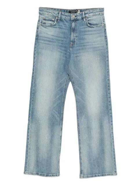 Lauren Ralph Lauren logo-patch faded jeans Blue 200979968001
