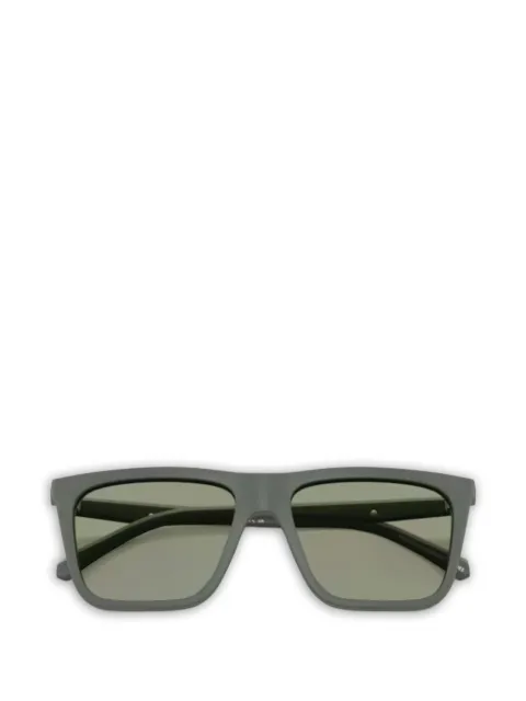 Emporio Armani square-frame clip-on glasses Green EA4258