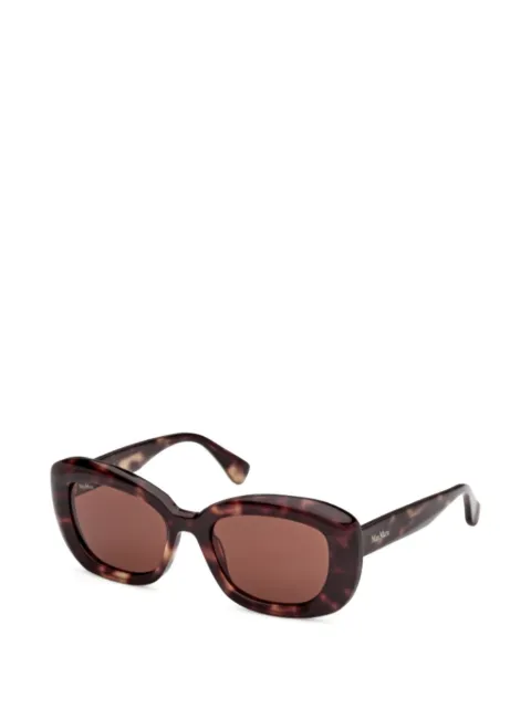 Max Mara Eyewear rectangle-frame sunglasses Brown MM01705355E