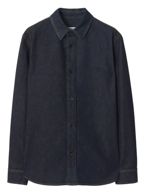 Burberry denim overshirt Blue 8116367