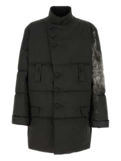 Yohji Yamamoto high-neck padded coat Black HLJ36826
