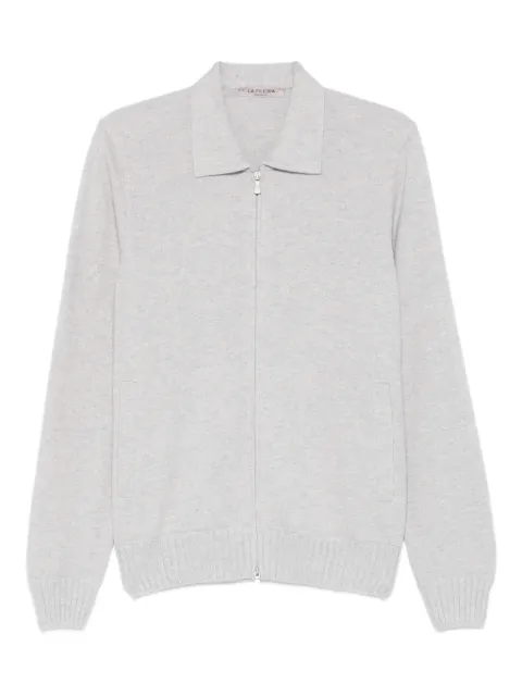 Fileria cashmere collar cardigan Grey 5715120206