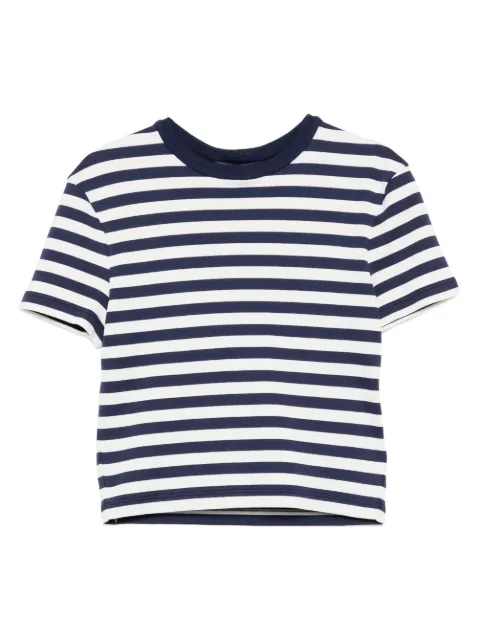 Ralph Lauren Collection striped short-sleeve top Blue 290P09830001