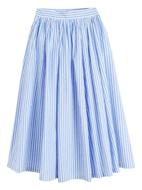Chinti & Parker striped maxi skirt Blue SSS2601
