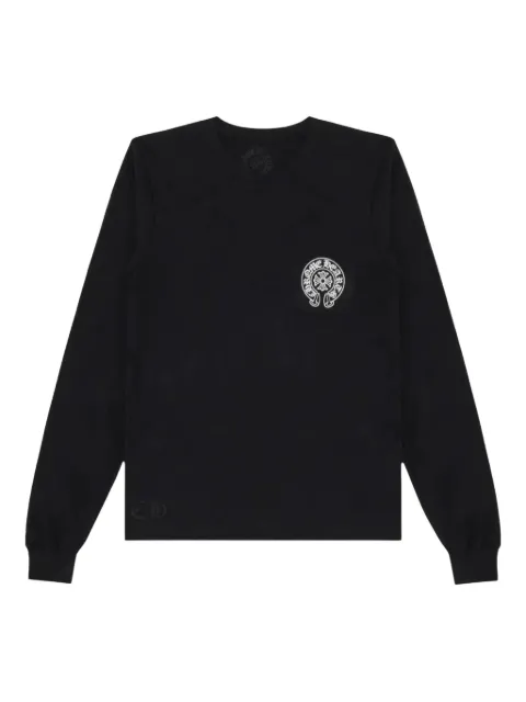Chrome Hearts Miami Exclusive long-sleeve T-shirt Black CHRM0423