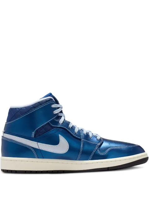 Jordan metallic Air Jordan 1 Mid high-top sneakers Blue IM5128001