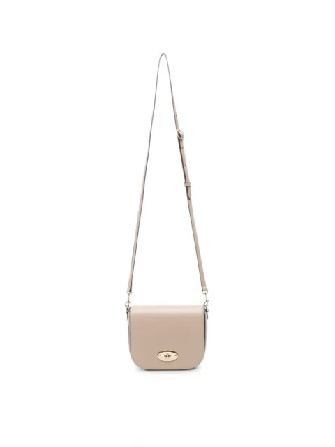 Mulberry small Darley logo-detail shoulder bag Neutrals RL4957205F924